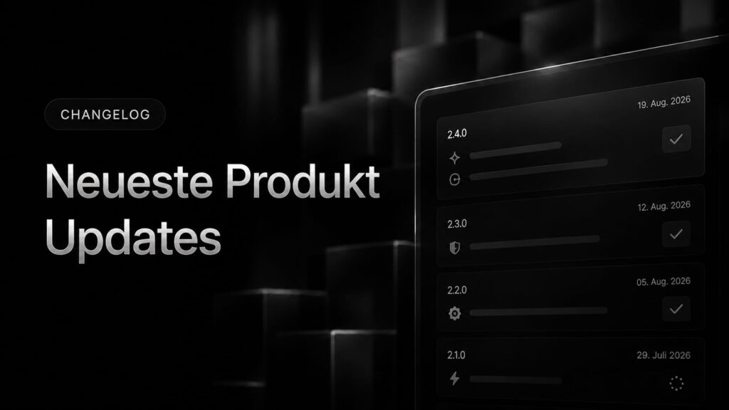 Ein schnelleres, aufgeräumteres mivo: Neues Dashboard, Dark Mode & mehr